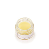 Organic Hemp Seed Lip Balm open jar by Ella Organics